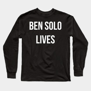 Ben Solo Lives Long Sleeve T-Shirt